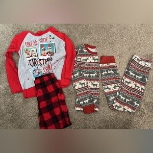 Kids Christmas Pajamas Elf on the Shelf Size 10 / M